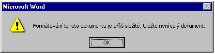 [ Microsoft Word Error ]